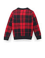 U.S. Polo Assn. Kids Boys Crew Neck Check Sweater