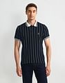 U.S. Polo Assn. Denim Co. Muscle Fit Striped Polo Shirt