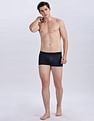 Calvin Klein Underwear Low Rise Solid Blue Trunks
