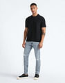 Flying Machine Tonal Print Oversized T-Shirt