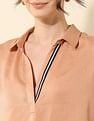 U.S. Polo Assn. Women Satin Solid Shirt