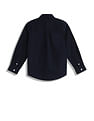 Tommy Hilfiger Kids Boys Logo Regular-Fit Cotton Shirt