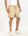 Tommy Hilfiger Regular-Fit Solid Mid Rise Shorts