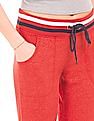 Aeropostale Heathered Drawstring Waist Joggers