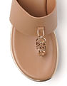 U.S. Polo Assn. Women Toe Separator Alessia Wedge Sandals