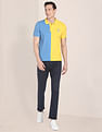 U.S. Polo Assn. Colour Block Cotton Polo Shirt