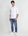 Flying Machine Slash Slim Tapered Stone Wash Jeans