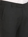 Arrow Heathered Hudson Tailored Regular Fit Trousers
