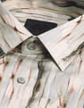 Arrow Abstract Printed Manhattan Slim Fit Shirt