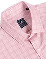 Arrow Manhattan Slim Fit Grid Tattersall Check Shirt
