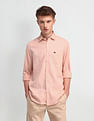 Arrow Sports Solid Dobby Shirt