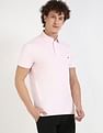 Tommy Hilfiger Solid Slim-Fit Cotton Polo Shirt