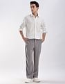 Calvin Klein Jeans Vertical Stripes Regular Fit Dobby Woven Shirt