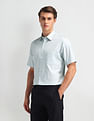 Arrow Liberty Classic Fit Micro Checked Shirt