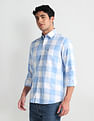 Arrow Sports Buffalo Check Oxford Shirt