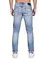 Flying Machine Michael Slim Tapered Fit Distressed Jeans