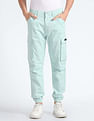 Flying Machine Slim Jogger Fit Cargo Trousers