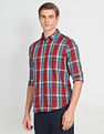 U.S. Polo Assn. Denim Co. Tartan Check Twill Slim Shirt