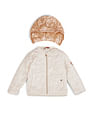 U.S. Polo Assn. Kids Girls Detachable Hood Quilted Jacket