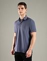 Tommy Hilfiger Solid Regular Fit Cotton Polo T-Shirt