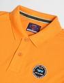 Flying Machine Appliqued Pique Polo Shirt