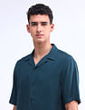 Flying Machine Regular Fit Solid Shirt