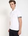 Tommy Hilfiger Solid Regular-Fit Cotton Polo Shirt
