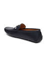 U.S. Polo Assn. Men Metallic Logo Accent Solid Fritof Loafers