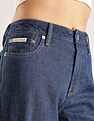 Calvin Klein Jeans Cotton Straight-Fit High Rise Jeans