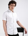 Calvin Klein Windowpane Check Twill Shirt