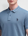 U.S. Polo Assn. Denim Co. Muscle Fit Solid Polo Shirt