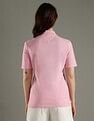 Tommy Hilfiger Solid Regular Fit Cotton Polo T-Shirt
