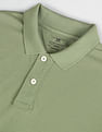 Flying Machine Short Sleeve Solid Polo Shirt