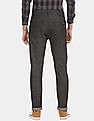 Calvin Klein Men Black Slim Tapered Fit Premium Italian Stretch Selvedge Jeans
