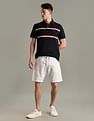 Tommy Hilfiger Striped Regular-Fit Cotton Polo T-Shirt