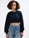 Tommy Hilfiger Sustainable Script Crop Sweatshirt