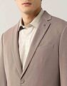 Arrow Zero Calorie Slim Fit Textured Blazer