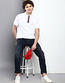 Tommy Hilfiger Solid Regular Fit Polo Shirt
