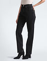 Calvin Klein High Rise Straight Fit Jeans