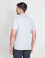 Arrow Sports Engineered Stripe Cotton Polo Shirt