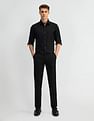 Arrow Manhattan Slim Fit Vertical Striped Shirt
