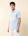 U.S. Polo Assn. Brand Embroidered Summer Splash Polo Shirt
