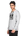 Flying Machine Long Sleeve Printed Hooded Sweatshirt