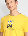 USPA Active Embossed Slim Fit T-Shirt