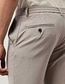 Arrow Regular Fit Mid Rise Trousers