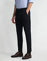 Arrow Newyork Carson Tapered Fit Self Design Trousers