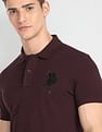 U.S. Polo Assn. Denim Co. Solid Cotton Polo Shirt