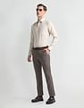 Arrow Manhattan Slim Fit Linen Shirt