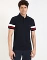 Tommy Hilfiger Striped Slim-Fit Cotton Polo Shirt