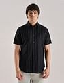 Calvin Klein Striped Slim-Fit Dobby Woven Shirt